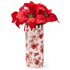 MacKenzie-Childs Room Accents<Cardinal Toile Tall Vase