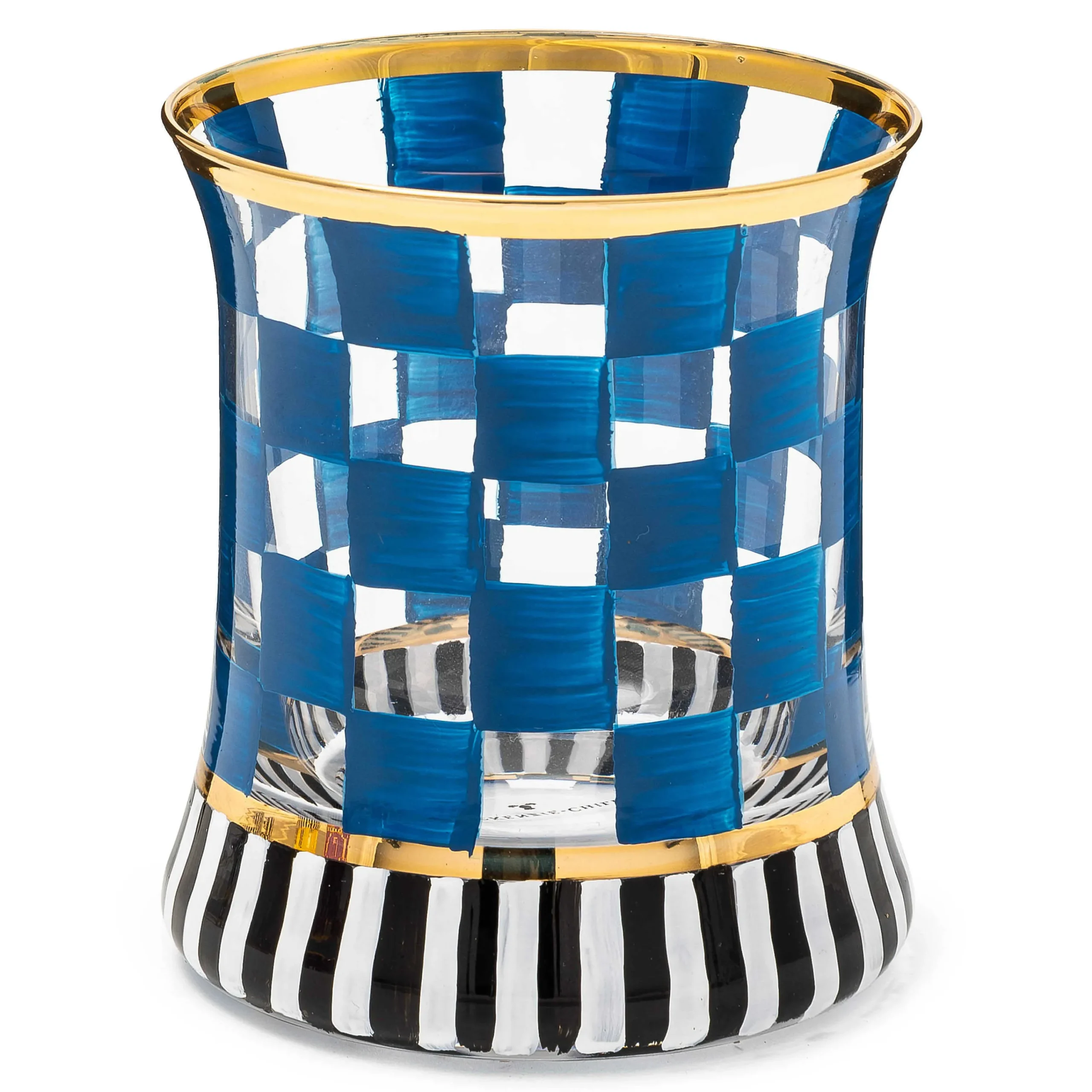MacKenzie-Childs Drinkware|Bar Entertaining<Carnival Royal Tumbler Glass, Set of 2