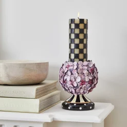 MacKenzie-Childs Candles & Fragrances|Table Accessories<Check 6 Black Pillar Candle