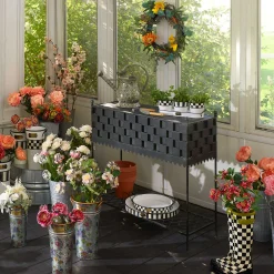 MacKenzie-Childs Spring|Outdoor<Check It Out Planter