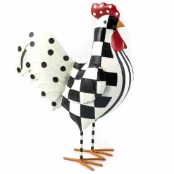 MacKenzie-Childs Outdoor|Room Accents<Checkerdot Rooster - Large