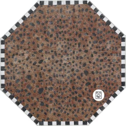 MacKenzie-Childs Rugs<Cheetah 6' Octagon Washable Rug