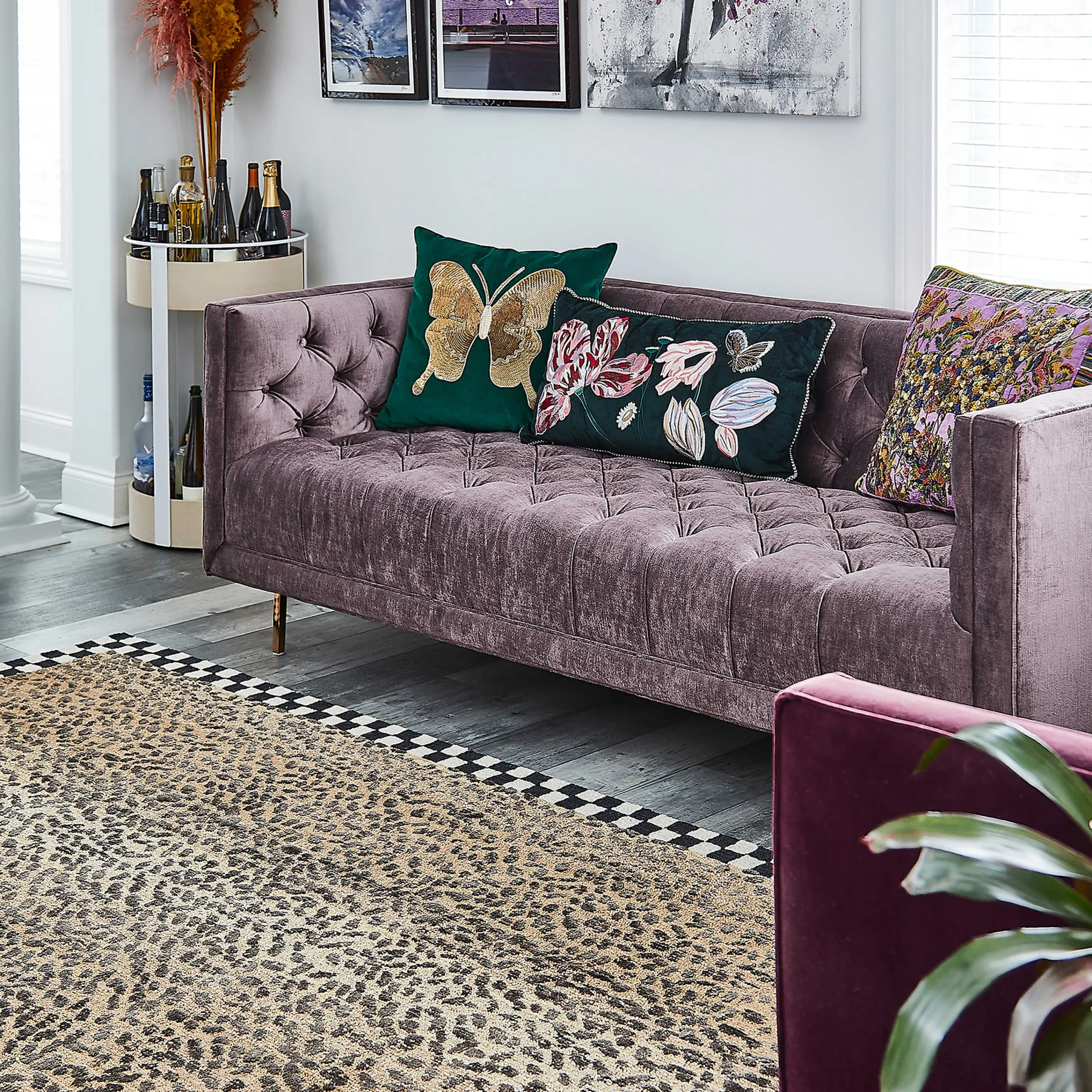MacKenzie-Childs Rugs<Cheetah 5' x 8' Rug