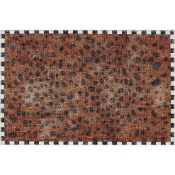 MacKenzie-Childs Rugs<Cheetah 2' x 3' Washable Rug