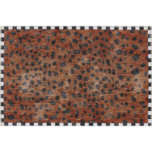 MacKenzie-Childs Rugs<Cheetah 2' x 3' Washable Rug