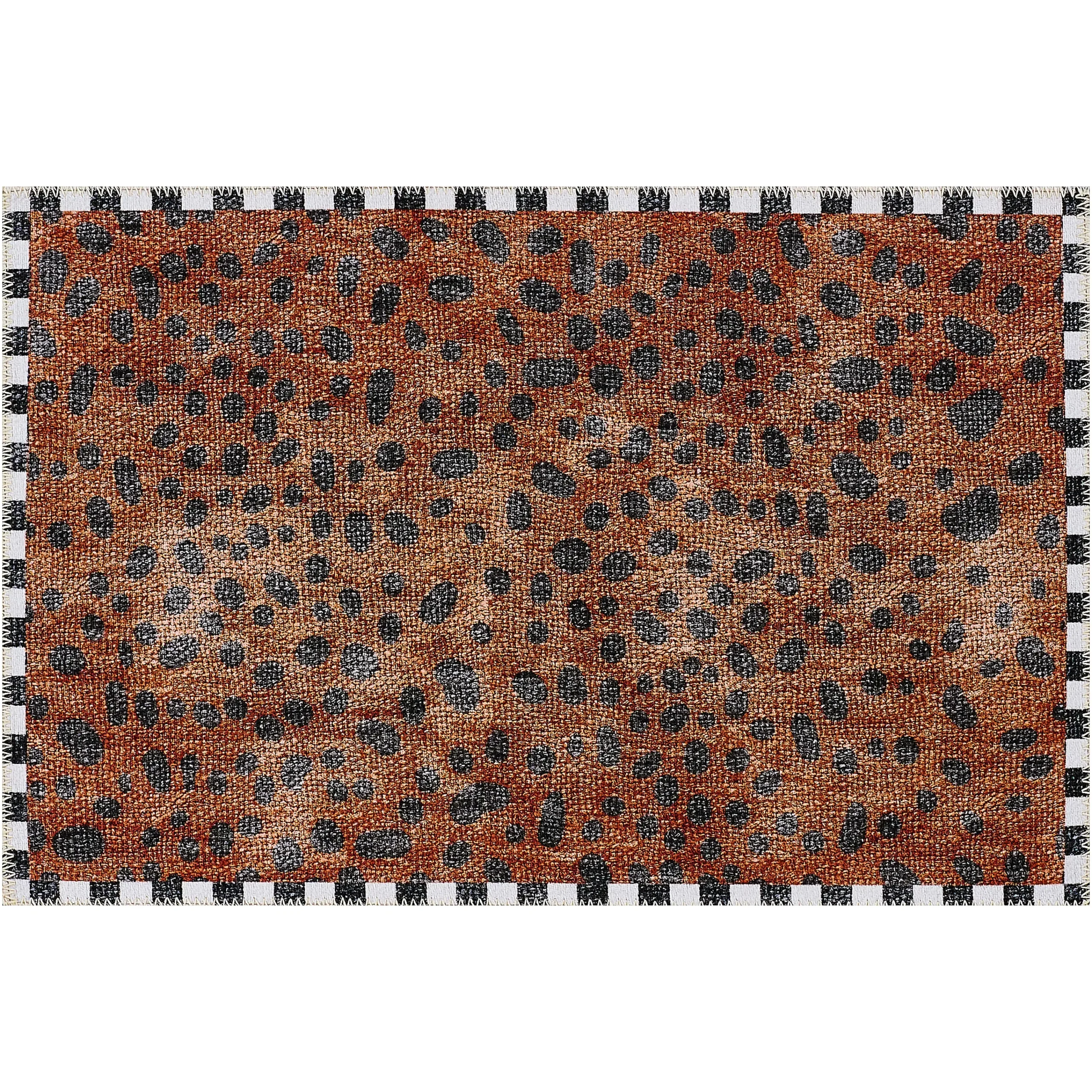 MacKenzie-Childs Rugs<Cheetah 2' x 3' Washable Rug