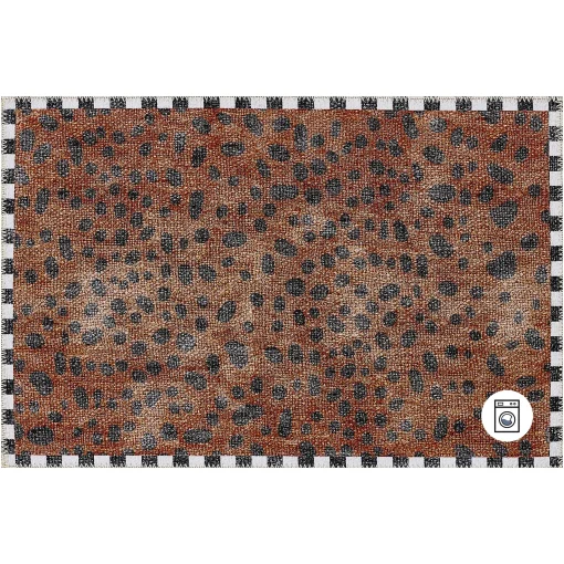 MacKenzie-Childs Rugs<Cheetah 2' x 3' Washable Rug