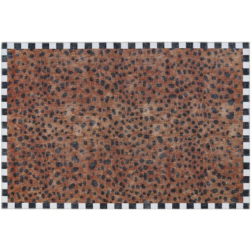 MacKenzie-Childs Rugs<Cheetah 5' x 7'6 Washable Rug