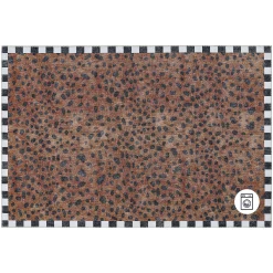 MacKenzie-Childs Rugs<Cheetah 5' x 7'6 Washable Rug