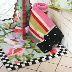 MacKenzie-Childs Bath & Bath Accessories<Chelsea Garden Bath Rug