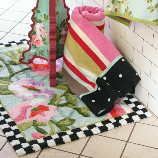 MacKenzie-Childs Bath & Bath Accessories<Chelsea Garden Bath Rug