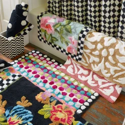MacKenzie-Childs Bath & Bath Accessories<Chelsea Garden Bath Rug