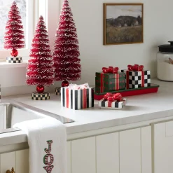 MacKenzie-Childs Kitchen & Dining Sets|Kitchen Storage & Organization<Christmas Gift Lidded Boxes  Tray Set