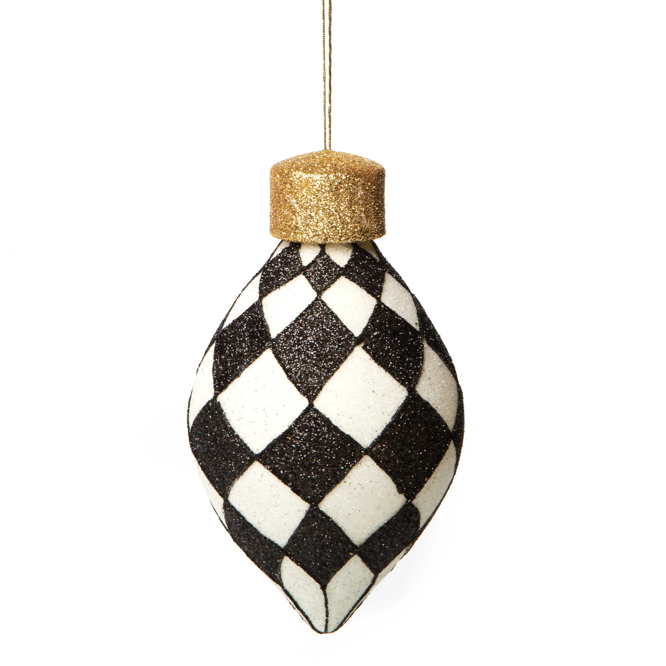 MacKenzie-Childs Holiday|Decor Sets<Classic Courtly Glass Ornaments, Set of 4