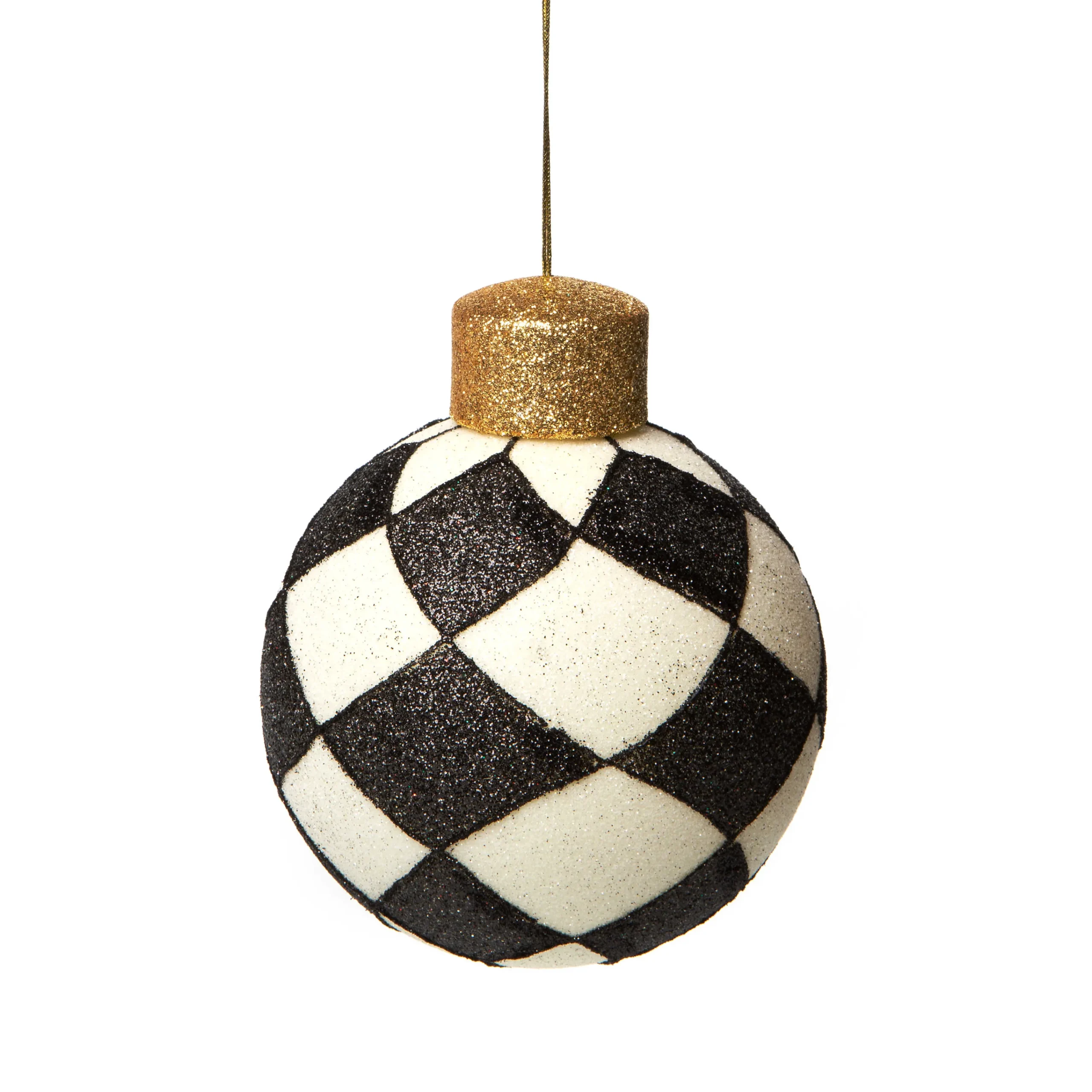 MacKenzie-Childs Holiday|Decor Sets<Classic Courtly Glass Ornaments, Set of 4
