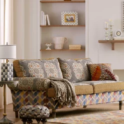 MacKenzie-Childs Pillows, Throws, & Cushions|Room Accents<Cobblestone Basket Weave Throw