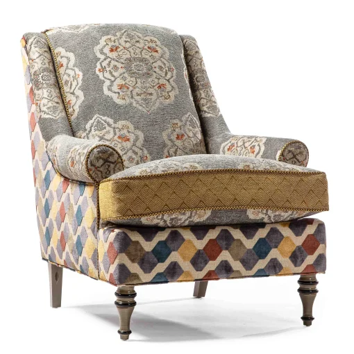 MacKenzie-Childs Living Room<Cobblestone Chair