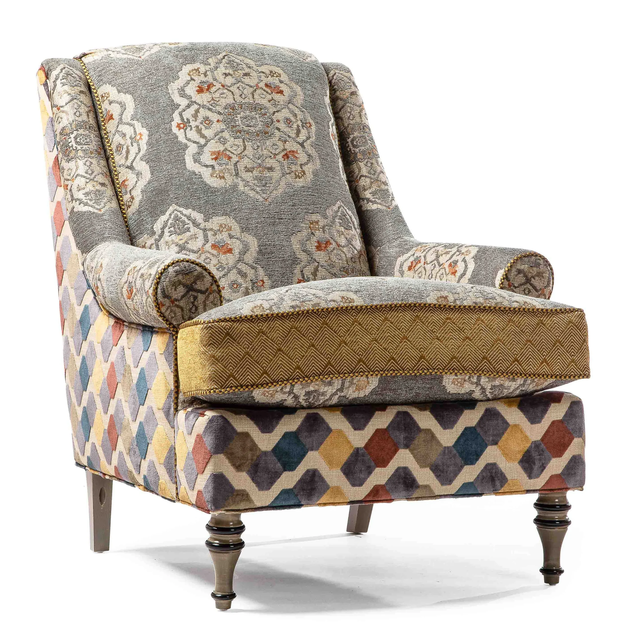 MacKenzie-Childs Living Room<Cobblestone Chair