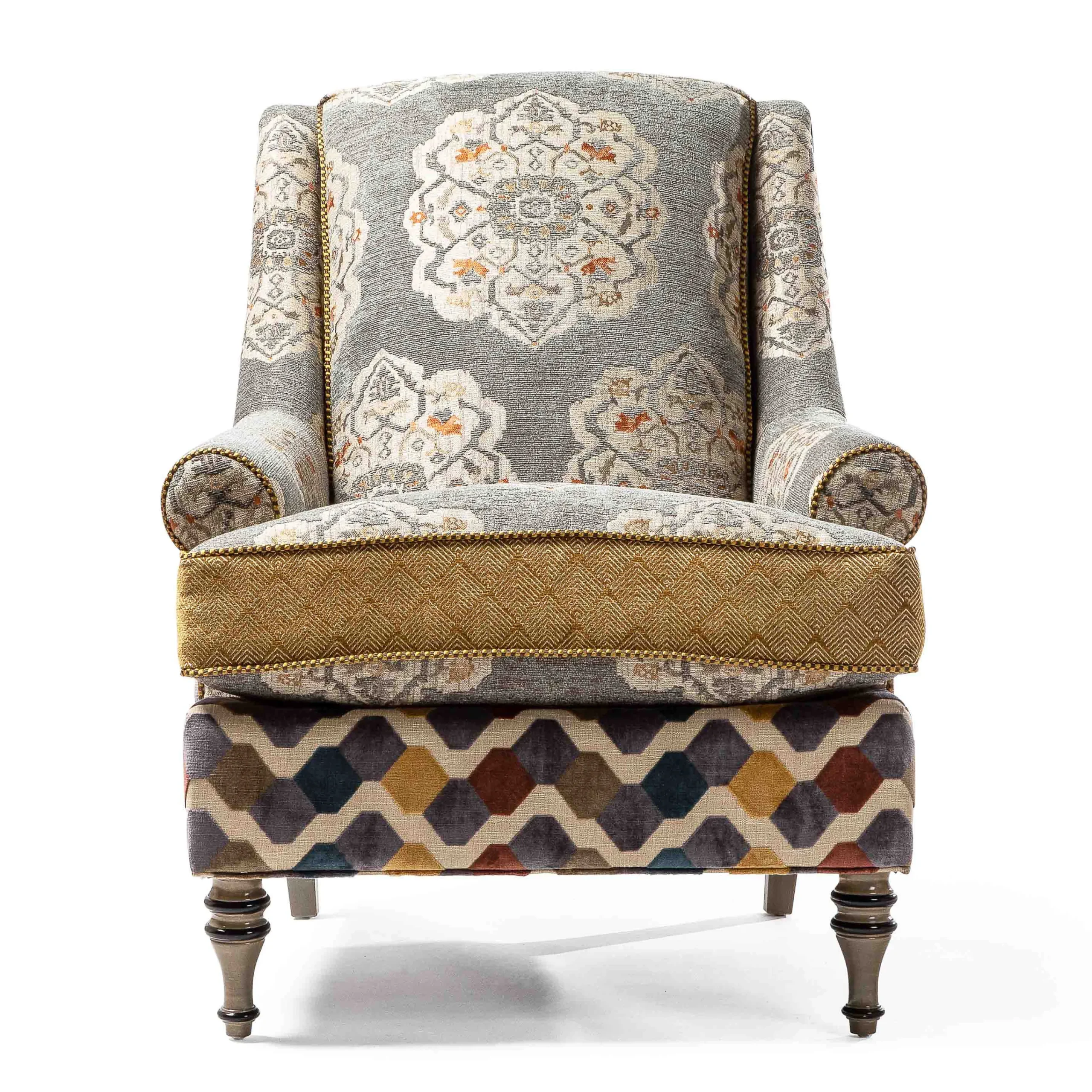 MacKenzie-Childs Living Room<Cobblestone Chair