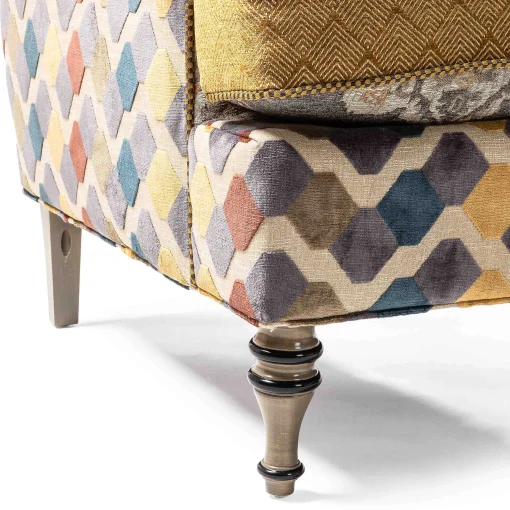 MacKenzie-Childs Living Room<Cobblestone Chair