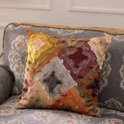 MacKenzie-Childs Pillows, Throws, & Cushions<Cobblestone Diamond Throw Pillow