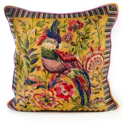 MacKenzie-Childs Pillows, Throws, & Cushions<Cockatiel Throw Pillow