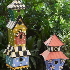 MacKenzie-Childs Spring|Outdoor<Condominium Birdhouse