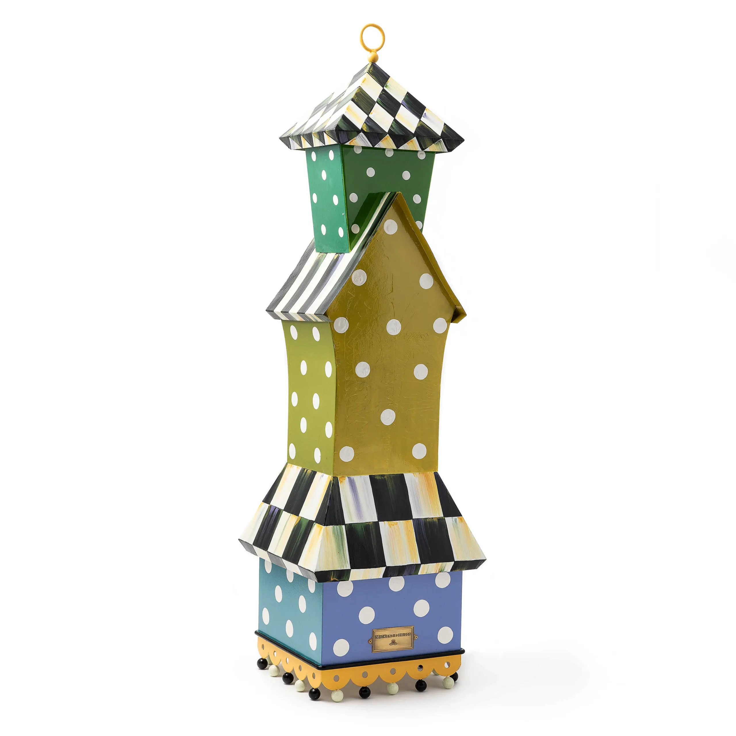 MacKenzie-Childs Spring|Outdoor<Condominium Birdhouse