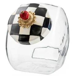 MacKenzie-Childs Kitchen Storage & Organization<Cookie Jar with Courtly Check Lid