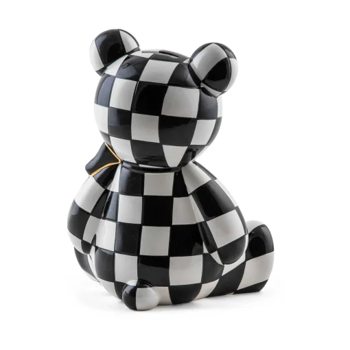MacKenzie-Childs Room Accents<Courtly Bear Bank