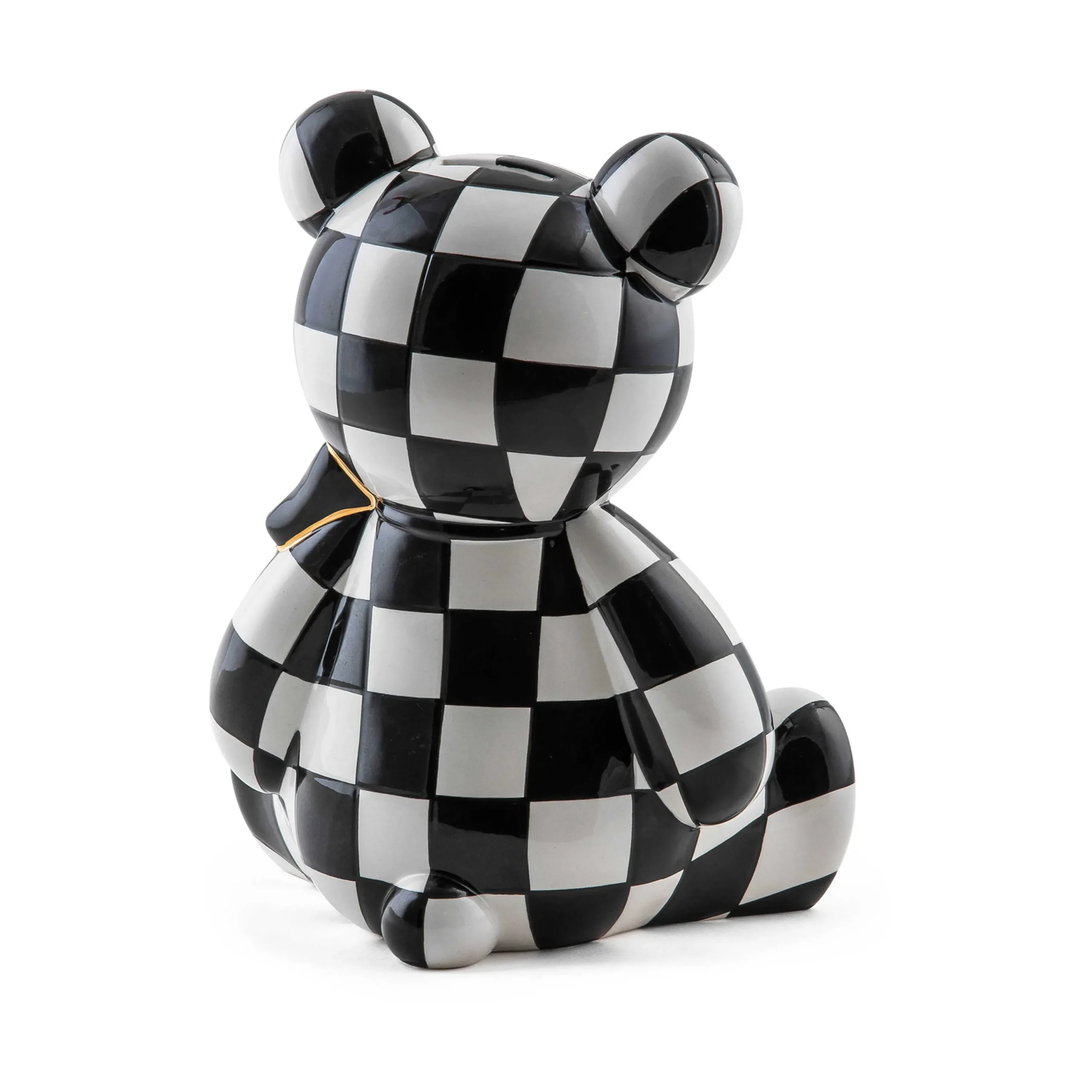 MacKenzie-Childs Room Accents<Courtly Bear Bank