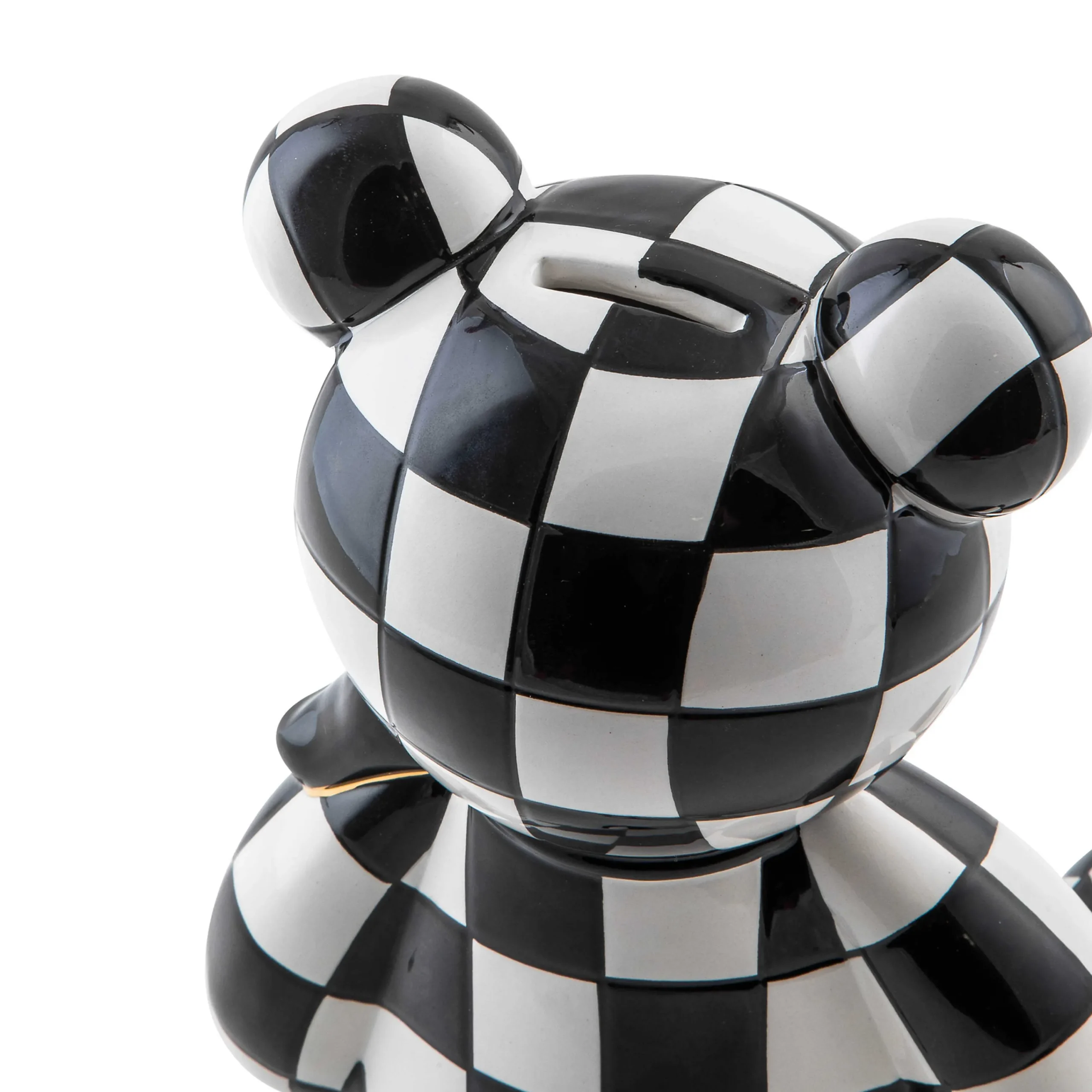MacKenzie-Childs Room Accents<Courtly Bear Bank