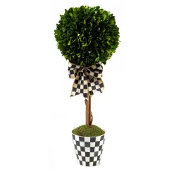 MacKenzie-Childs Spring|Greenery & Florals<Courtly Boxwood Topiary Small Drop In