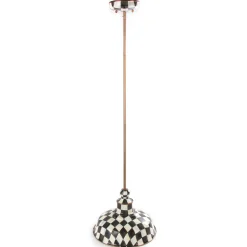 MacKenzie-Childs Lighting<Courtly Check 12 Barn Pendant Lamp