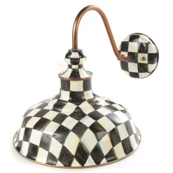 MacKenzie-Childs Lighting<Courtly Check 12 Barn Sconce