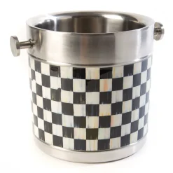 MacKenzie-Childs Drinkware|Bar Entertaining<Courtly Check 3260 Ice Bucket