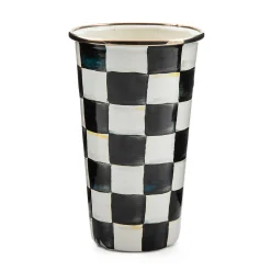 MacKenzie-Childs Drinkware|Bar Entertaining<Courtly Check 20 Ounce Tumbler
