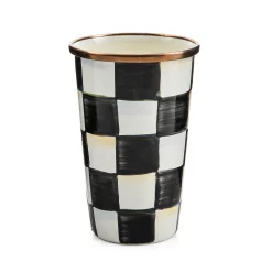 MacKenzie-Childs Drinkware|Bar Entertaining<Courtly Check 10 Ounce Tumbler