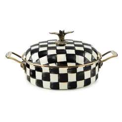 MacKenzie-Childs Cookware & Bakeware<Courtly Check 5 Quart Casserole