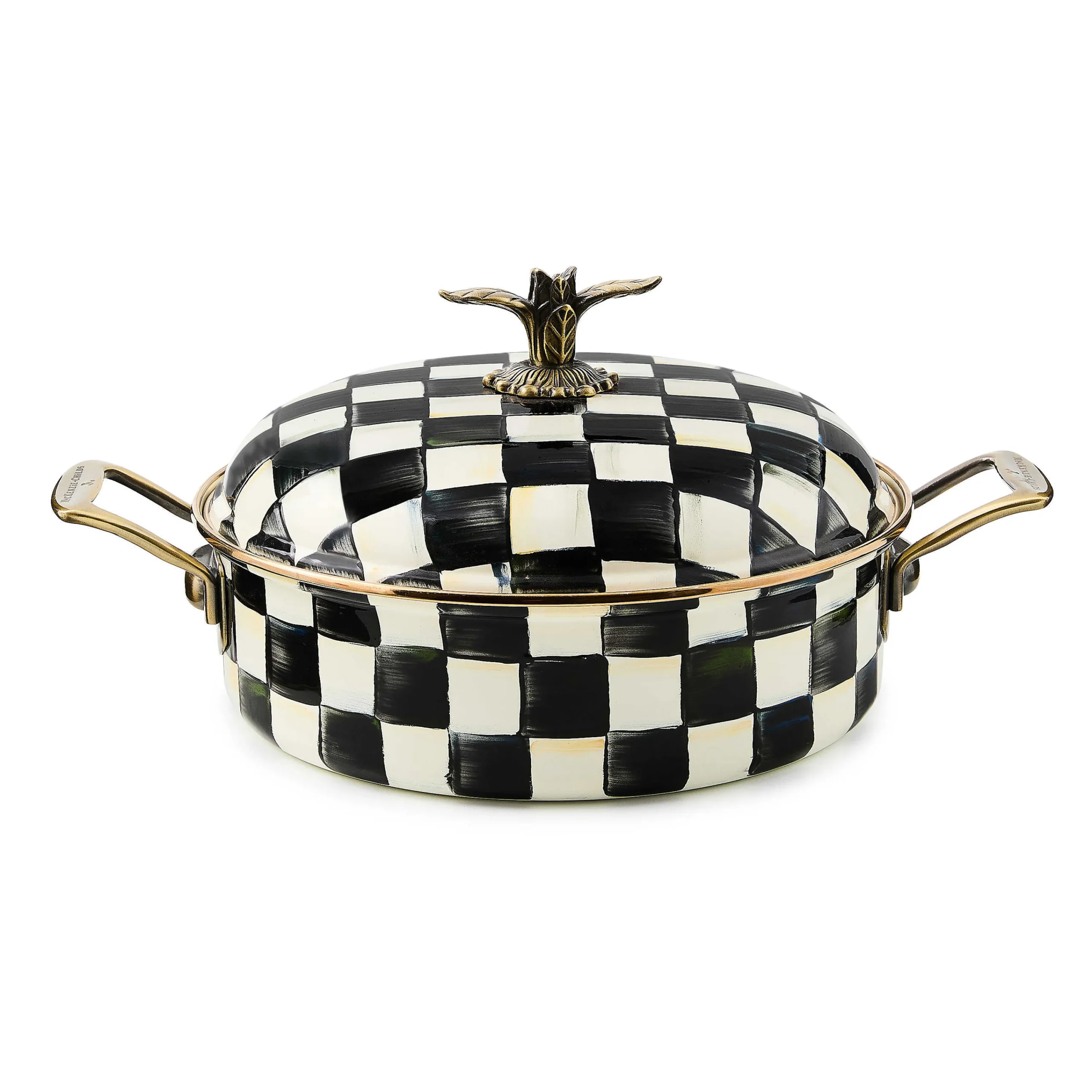 MacKenzie-Childs Cookware & Bakeware<Courtly Check 5 Quart Casserole