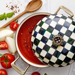 MacKenzie-Childs Cookware & Bakeware<Courtly Check 3 Quart Casserole