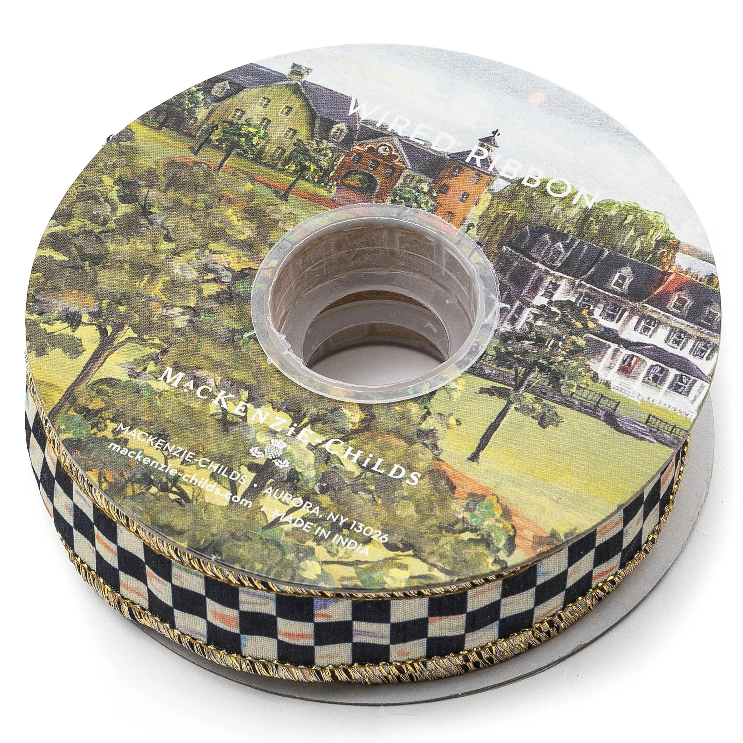 MacKenzie-Childs Holiday|Finishing Touches<Courtly Check 1 Ribbon
