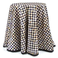 MacKenzie-Childs Kitchen & Table Linens<Courtly Check 90 Round Tablecloth