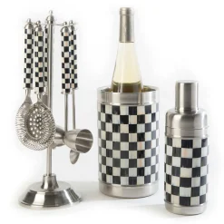 MacKenzie-Childs Drinkware|Bar Entertaining<Courtly Check 3260 Wine Cooler