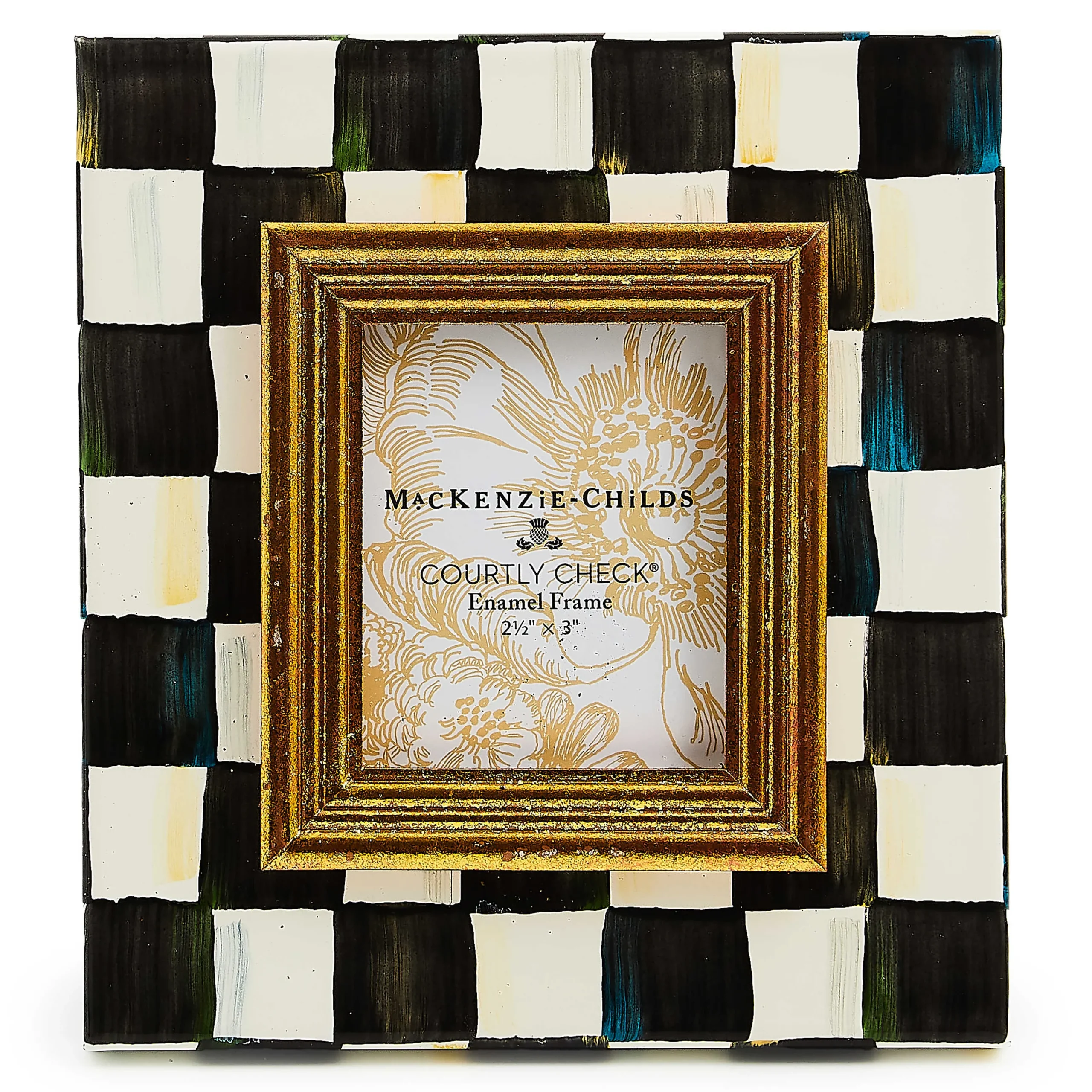 MacKenzie-Childs Room Accents<Courtly Check 2.5 x 3 Frame
