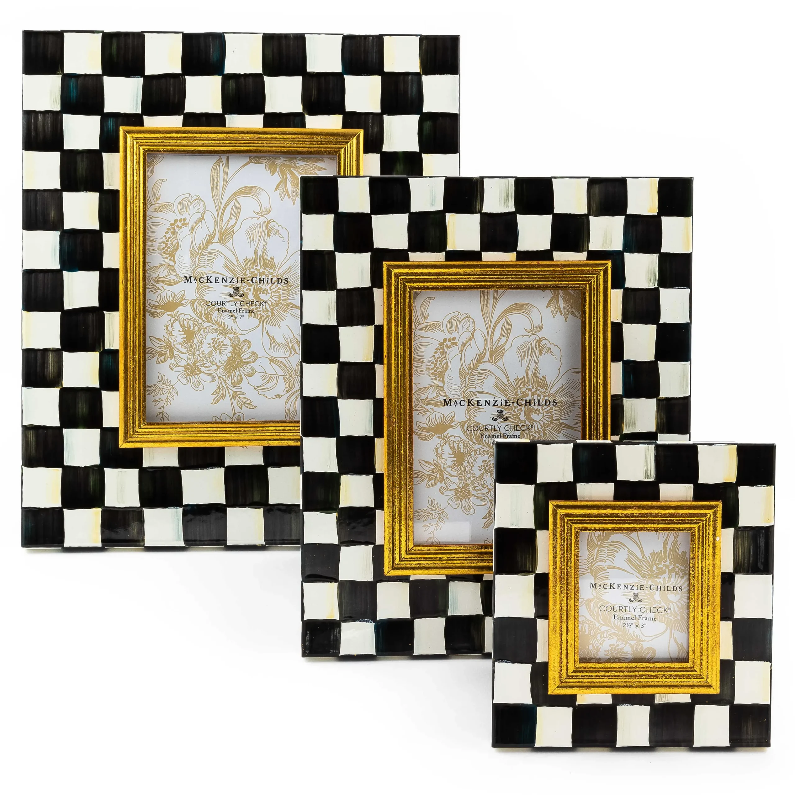 MacKenzie-Childs Room Accents<Courtly Check 2.5 x 3 Frame