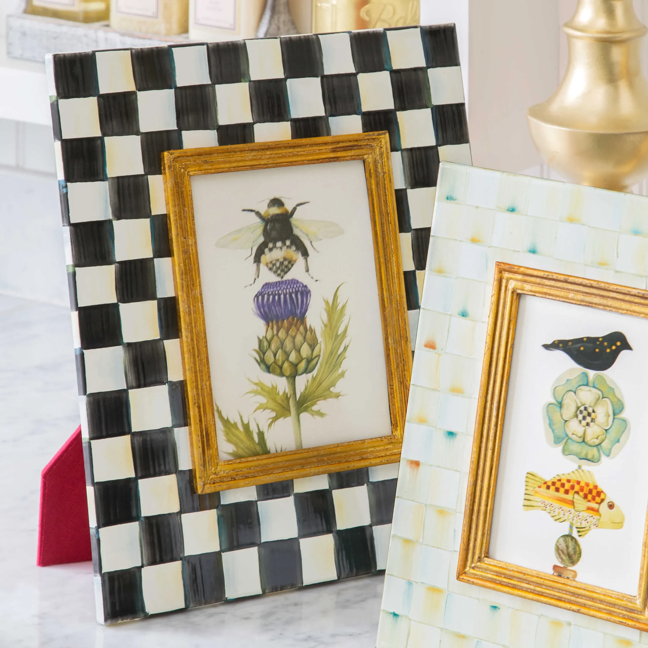 MacKenzie-Childs Room Accents<Courtly Check 5 x 7 Frame