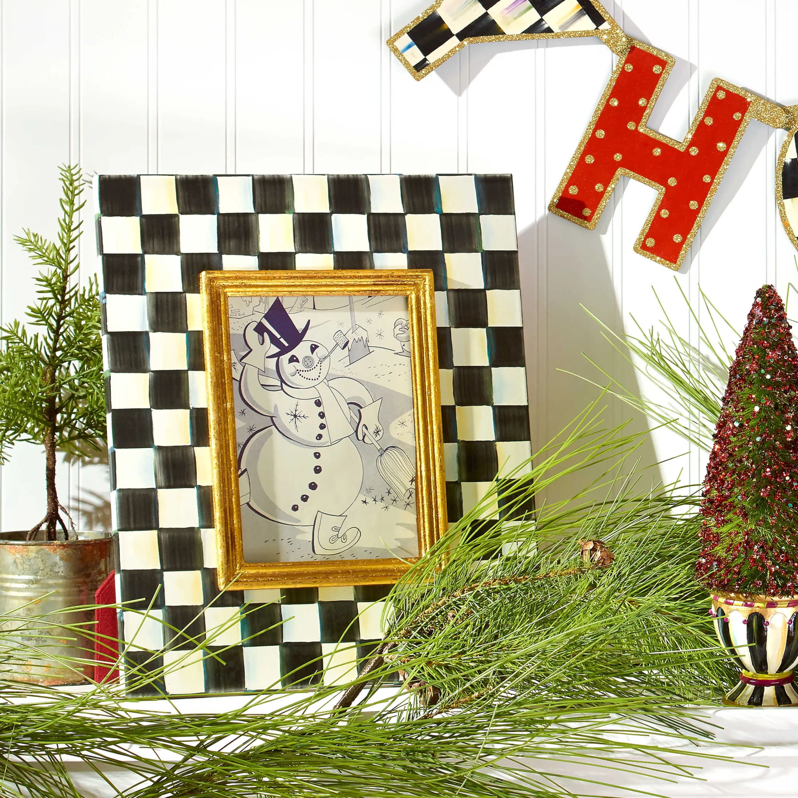 MacKenzie-Childs Room Accents<Courtly Check 5 x 7 Frame