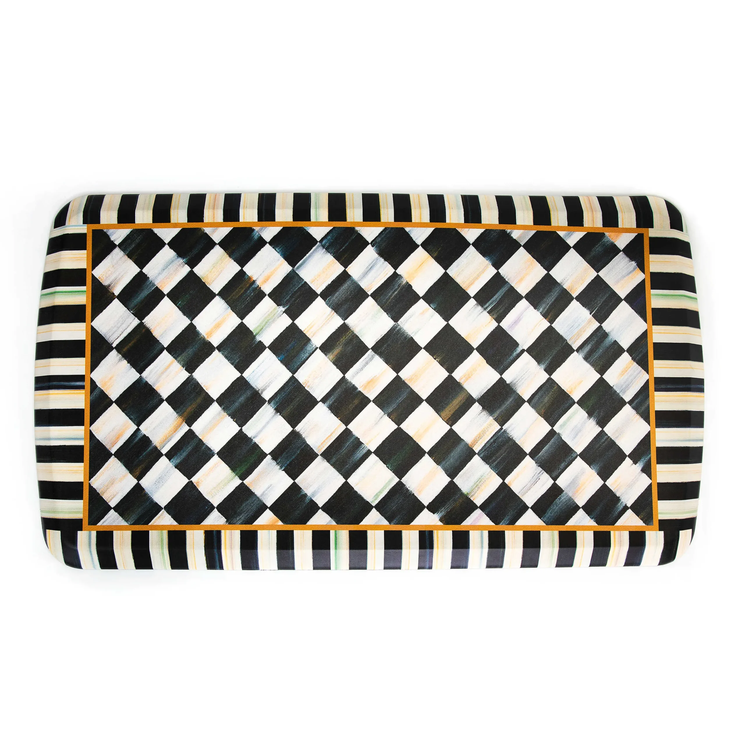 MacKenzie-Childs Rugs<Courtly Check 20 x 36 GelPro Comfort Mat