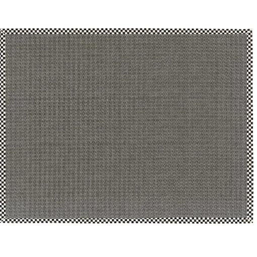 MacKenzie-Childs Rugs<Courtly Check 8' x 10' Grey Sisal Rug